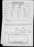 1942 draft registration back