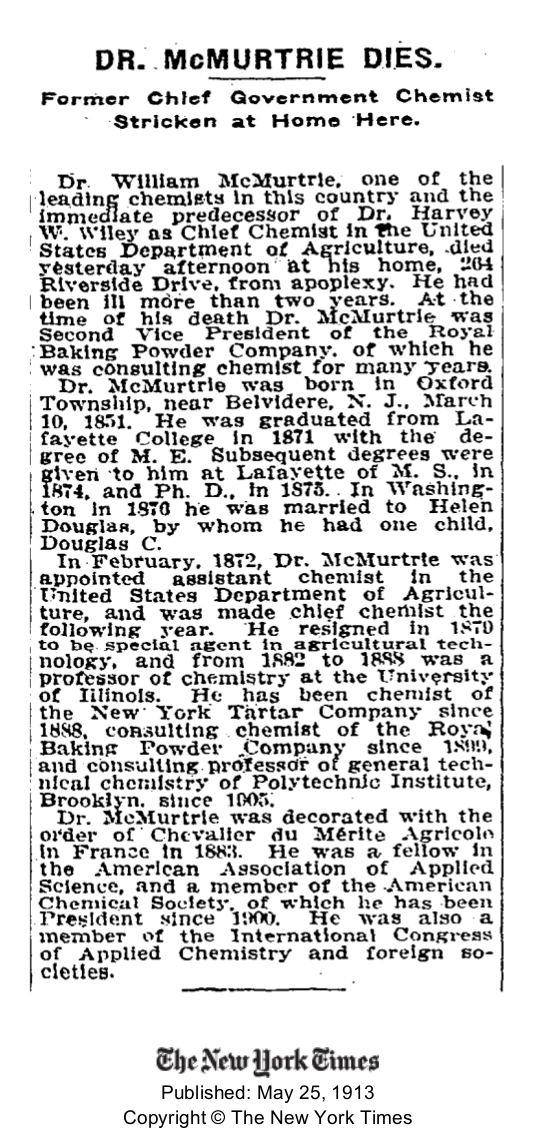 William McMurtrie (18511913) Familypedia Fandom