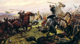 The Anglo-Norman invasion of Ireland began in 1169, led by mercenaries aiding the Irish king Dermot MacMurrough.  Several members of the FitzGeralds played an important role here.