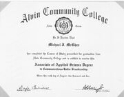 AAS Degree ACC