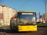 LAZ E183 trolleybus 14 04 2010