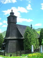 The wooden church of Hraničné