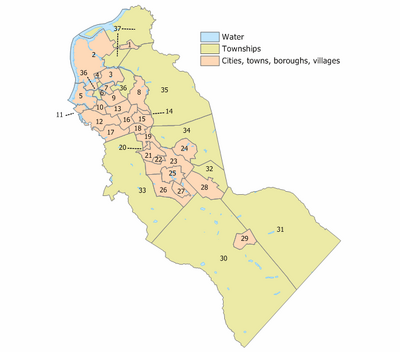 Camden County, New Jersy Municipalities