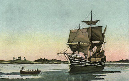 immigrant ship 1600s