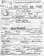 Anthony LeRoy Winblad (1912-1970) death certificate