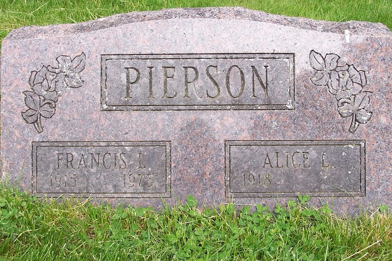 Francis L Pierson (19151975) Familypedia Fandom