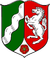 Coat of arms of North Rhine-Westfalia