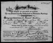 Wintrone Olson 1913 marriage