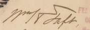 William Taft Signature