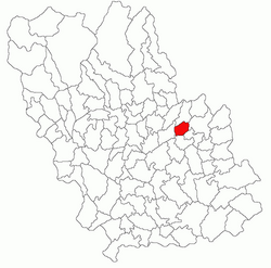 Location of Apostolache in Prahova County