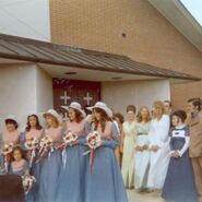 Candidanne DeFalcon and John Fredericks Wedding Party (married June 20, 1972)