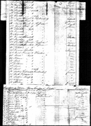 Elisha Denison Ship manifest page 3, October 29, 1849