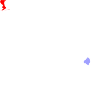 Map of Florida highlighting Escambia County