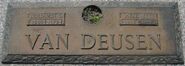 VanDeusen-Banjamin Helene tombstone