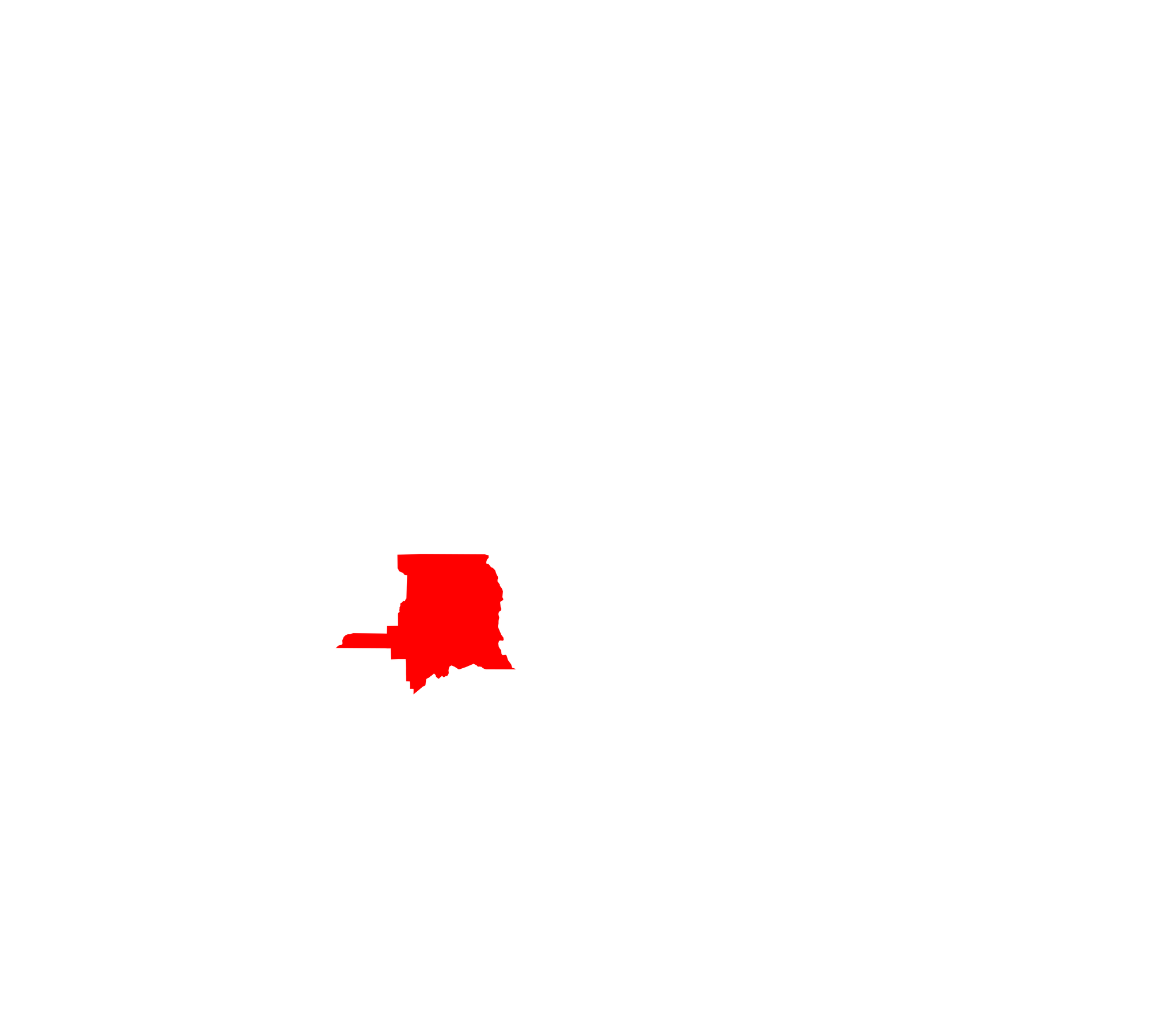 St Landry Parish Map