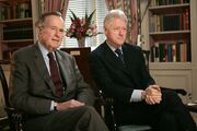 Bush and Clinton