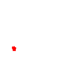 Map of Georgia highlighting Terrell County