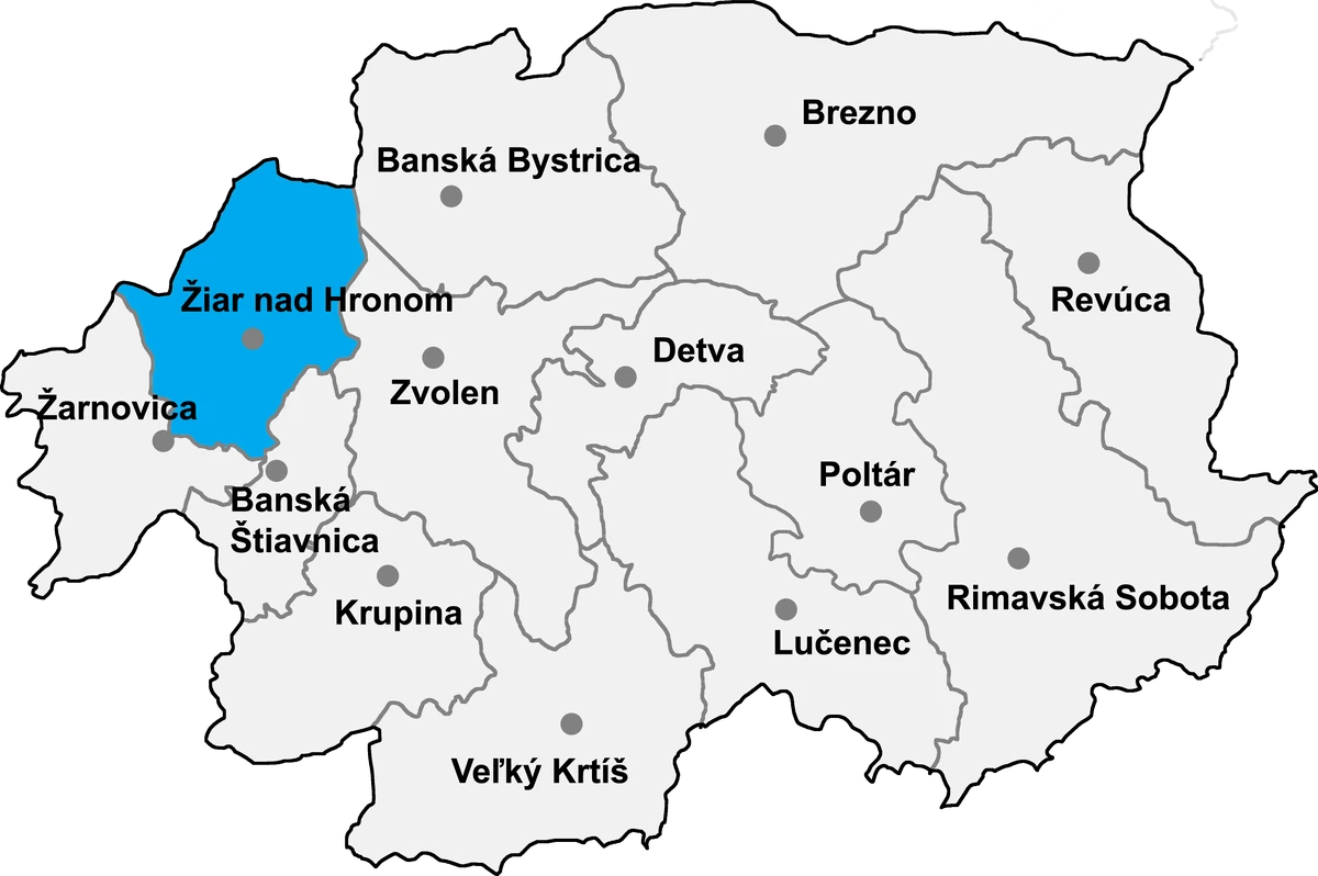 Žiar nad Hronom District Familypedia Fandom
