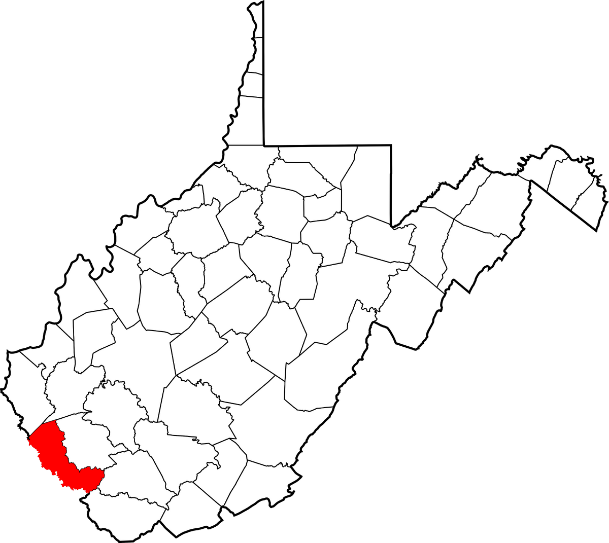 Mingo County, West Virginia Familypedia Fandom