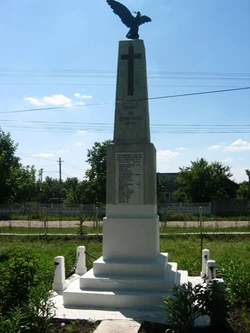 Memorial monument in Bălești