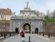 Third Gate of Alba Iulia Fortification exterior view