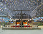 Eurostar at St Pancras Jan 2008