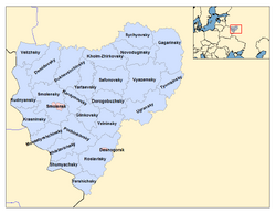 Smolensk admin divisions