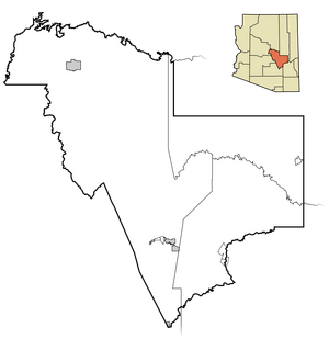 Gila County Incorporated and Unincorporated areas