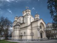 Sts. Cyril and Methodius Church, a Serbian Orthodox church in the Centre District