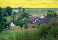 Černotice,_view from the East