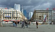 Kaiserstrasse, view from Frankfurt Central Station