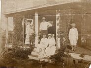 1911 near Santa Barbara on the Isle of Pines in Cuba (Anton was the photographer for this image)