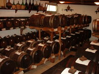 Barrels vinegar