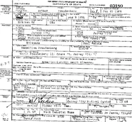 1968 death certificate