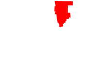 Map of Connecticut highlighting Tolland County