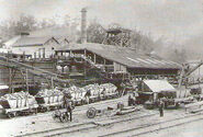 Merewether's Glebe Colliery, c1900.