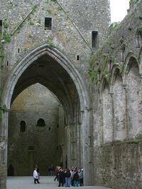 Rock of Cashel-castle interior