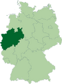 Deutschland Lage von Nordrhein-Westfalen.svg
