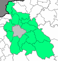 Counties of Central Hungary Region