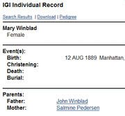 Winblad-Mary 1889 birth