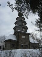 A timber church from 1717