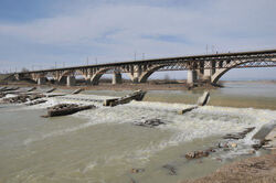 Bridge over the Buzău River at Vadu Pașii