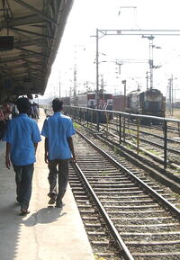 Erode railway station