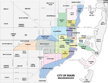 Miami neighborhoodsmap