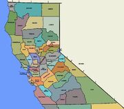 NorCal Counties Map