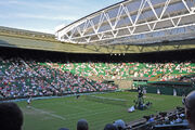 The  Championships, a  tennis tournament, is held in  every June or July