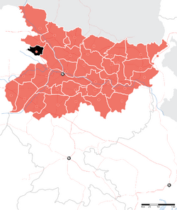 Map Of Siwan District In Bihar Siwan District | Familypedia | Fandom