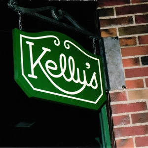 Kelly's outside logo introduced in 1990