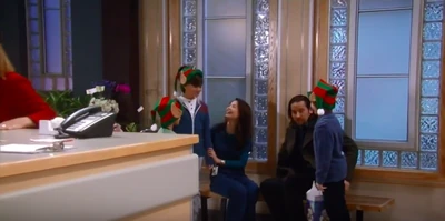 Aiden with his brothers, his mom and Franco