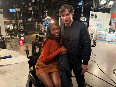 BTS on set (2023)